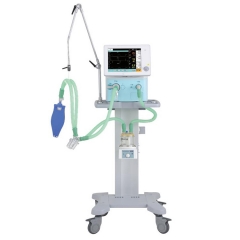 MY-E005D CE approved 12.1 inch TFT color touch screen trolley ICU medical ventilator price
