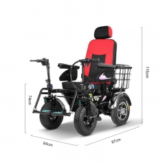 Mobiliário hospitalar MY-R106B Cadeira de rodas elétrica de quatro rodas para adultos