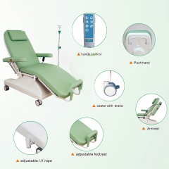 MY-O007B cadeira de diálise elétrica de boa qualidade para diálise sanguínea hopital
